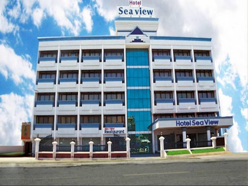 Hotel Sea View Канякумари Екстериор снимка